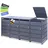 Albatros Mülltonnenbox 4er Tonne 260 x 116 x 80 cm anthrazitgrau