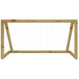 vidaXL Fußballtor mit Netz 160x100x80 cm Kiefernholz Imprägniert