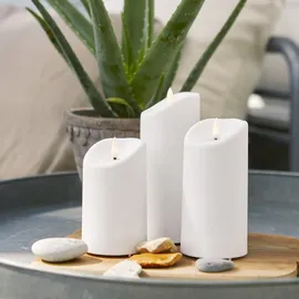 Star Trading LED-Kerze 15 cm weiß