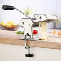 Hi Haushalt International Nudelmaschine verchromt für Spaghetti und Tagliatelle 12243