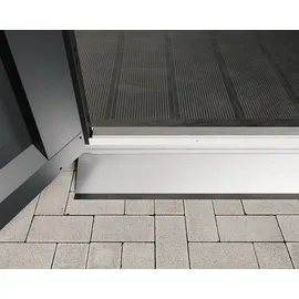 Hörmann Bodenrampe 105,5 x 11 x 4 cm Silber