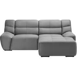 Wohnlandschaft Wega Grau Samt