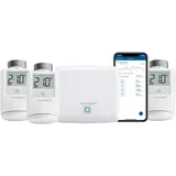 eQ-3 Homematic IP Heizkörperthermostat »SET: Access Point + 3St. heizkörperthermostat«, weiß