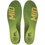 SIDAS Unisex 3 Feet Run Sense Mid Einlegesohle grün
