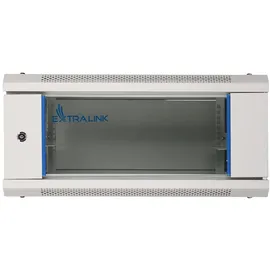 Extralink Rackmount-Schrank 4U 600x450 Grau Wandmontage, Wandmontiertes Regal, 4