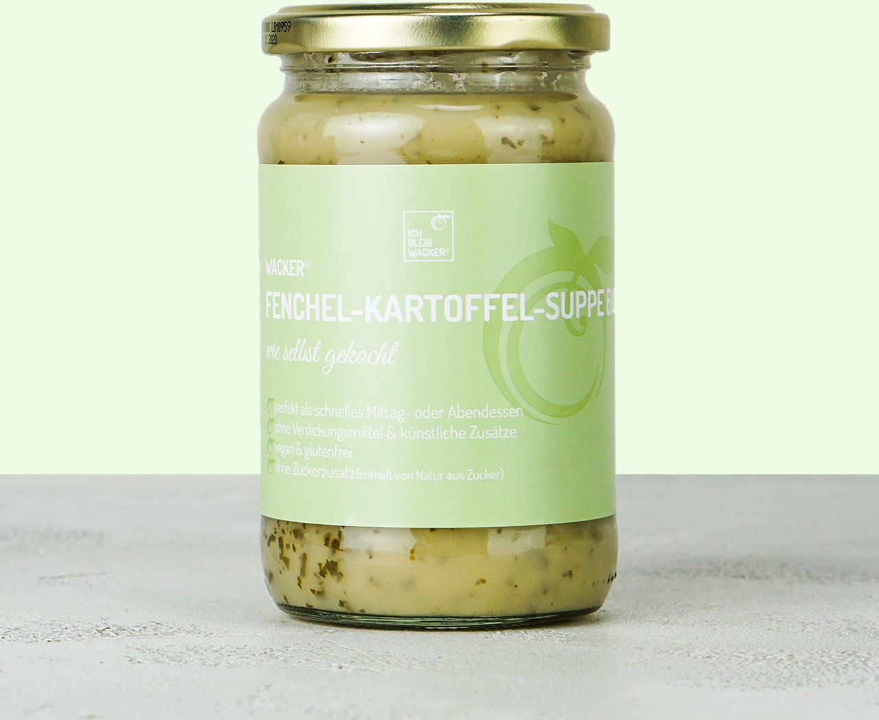 Wacker Fenchel-Kartoffel-Suppe Bio, 330ml