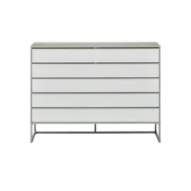 Wohnwert Kommode Forum ¦ weiß ¦ Maße (cm): B: 141 H: 105 T: 43.0