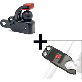 HEBIE Anhängerkupplung mit Sattelstützadapter Set F1 2017