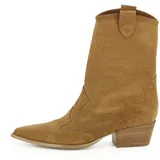 EVITA Cowboy Stiefel GINEVRA hellbraun 42