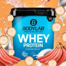 Bodylab24 Whey Protein Rote Banane Pulver 1000 g