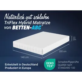 Betten-ABC TriFlex Hybrid 140 x 200 cm soft
