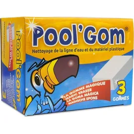 POOL Total Set mit 3 magischen schwämmen für die wasserleitung Toucan POOL GOM X3