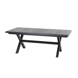 Siena Garden Messina Ausziehtisch 200/260 x 100 x 77 cm wood grey