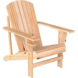 Outsunny Gartenstuhl 97 x 72 x 93 cm natur