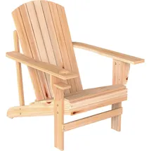 Outsunny Gartenstuhl 97 x 72 x 93 cm natur