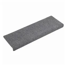 vidaXL Stufenmatten Selbstklebend 30 Stk. Hellgrau 65x21x4 cm