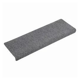 vidaXL Stufenmatten Selbstklebend 30 Stk. Hellgrau 65x21x4 cm