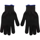 DEMA Strickhandschuhe mit Noppen schwarz Gr. 9