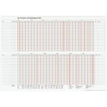 Baier & Schneider rido/idé 7033700007 Personal- und Urlaubsplaner 2027 860×610 mm