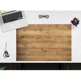 cover-your-desk Schreibtischunterlage Holz Muster 60 x 40 cm Braun