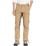 Fjällräven FJALLRAVEN Herren Abisko Lite Trekking Zip-Off M Hose, Sand / Tarmac, 46 Tall EU