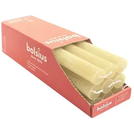 Bolsius Rustik Stabkerzen 27 x 2,3 cm 9 St. Beige