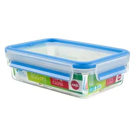 Emsa Frischhaltedose rechteckig blau 19,7 x 13,6 x 5,9 cm 0,8 l