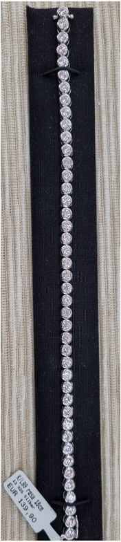 Silber Armband 925 mit Zirkonia Armband - 0710129-18