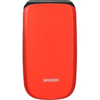 Brondi Raptor 2.8' Dual Sim Rapid Keys (2.80", 1.30 Mpx), Tastenhandy, Schwarz, Orange