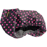 Glenndarcy Hundewindeln - OHNE SCHWANZLOCH - für z.B FRENCHIES und Bulldoggen - Black Pink Dots Medium & 2 Washable Pads
