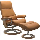 Stressless Stressless® Relaxsessel »View«, mit Signature Base, Größe M,Gestell Eiche braun
