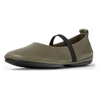 Camper Damen Right Nina K201643 Mary Jane, Mittelgrün 011,