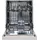 Telefunken GET6012DI Einbau-Geschirrspüler (teilintegrierbar, 598 mm breit, Edelstahl)