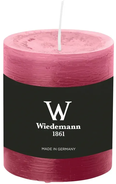 Wiedemann Kerzen Wiedemann Marble Rustik Kerzen, Stumpenkerzen,  Cardinal 80 x Ø 68 mm