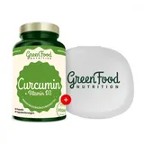 GreenFood Nutrition Curcumin + Vitamin D3 Kapseln 60 St.