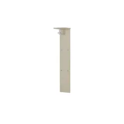 Wohnwert Garderobenpaneel  Nicolo ¦ beige ¦ MDF-Platte ¦ Maße (cm): B: 33 H: 167 T: 31