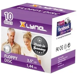 xlyne 9010000 3.5 Zoll Diskette 1.44 MB 10 St.