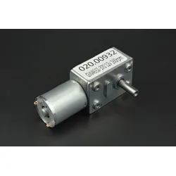 DFRobot Turbo Metal Gear Worm Motor, 160RPM, 1:37.3, 2.2kgcm, 35mA Leerlaufstrom, 12V
