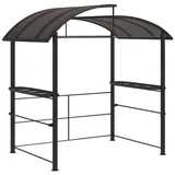 Outsunny Grillpavillon 1,5 x 2,3 m Grau