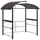Outsunny Grillpavillon 1,5 x 2,3 m Grau