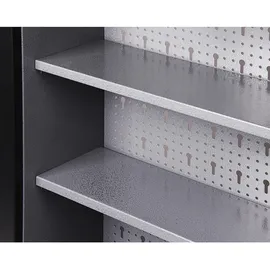 Ondis24 Werkstattschrank Metall 160 x 60 x 20 cm anthrazit/grau