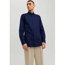JACK & JONES Blaparker Langarmhemd Blau XS