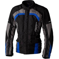 RST Alpha 5, Textiljacke wasserdicht - Schwarz/Grau/Blau - XXL