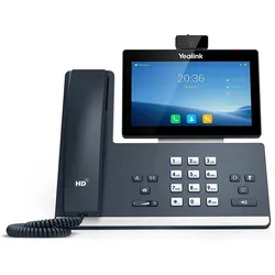 Yealink SIP-T58W VoIP-Telefon mit Kamera und Rufnummernanzeige