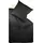 FLEURESSE Colours 009100 schwarz 240 x 220 cm + 2 x 80 x 80 cm