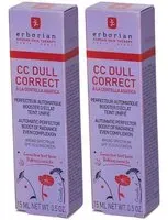 erborian CC Dull Correct à la centella Asiatica Maquillage 2x15 ml