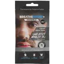 breatheboost+ Invisible Nasenpflaster Transparent Probeset