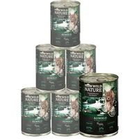 Dehner Wild Nature Nassfutter getreidefrei / zuckerfrei, für Katzen,