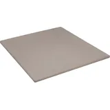 Cinderella Spannbettlaken Basic für Topper Renforcé 160 x 210 cm taupe