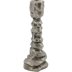 Raku Klassischer Kerzenhalter 20 cm silberfarben